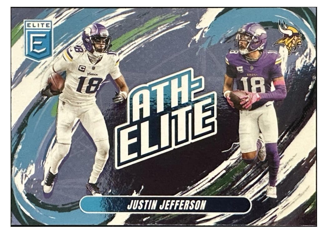 2025 Donruss Elite Ath-Elite Justin Jefferson #19 card