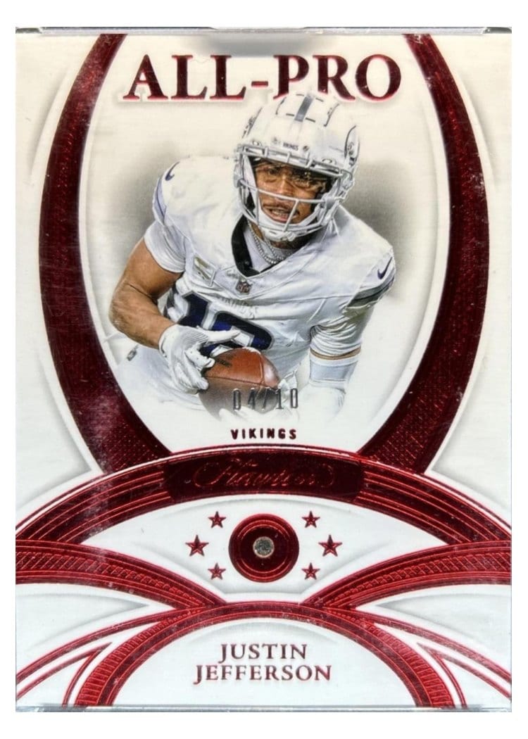 2025 Panini Flawless All-Pro Gem Justin Jefferson #4 card