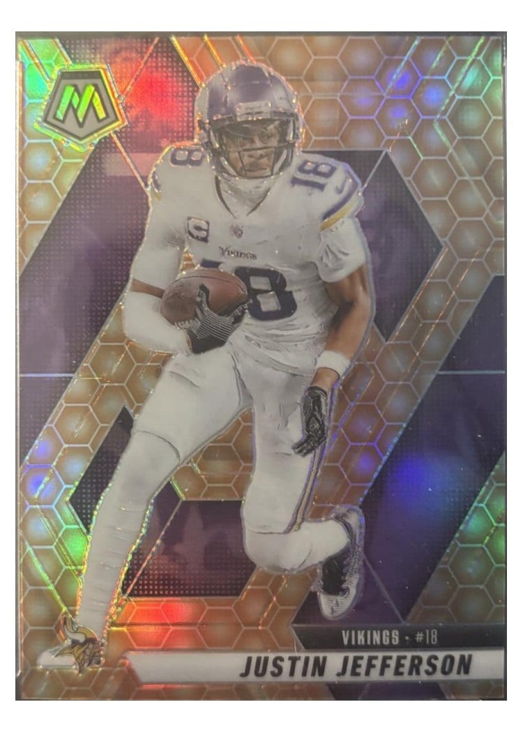 2025 Panini Mosaic Justin Jefferson #19 card