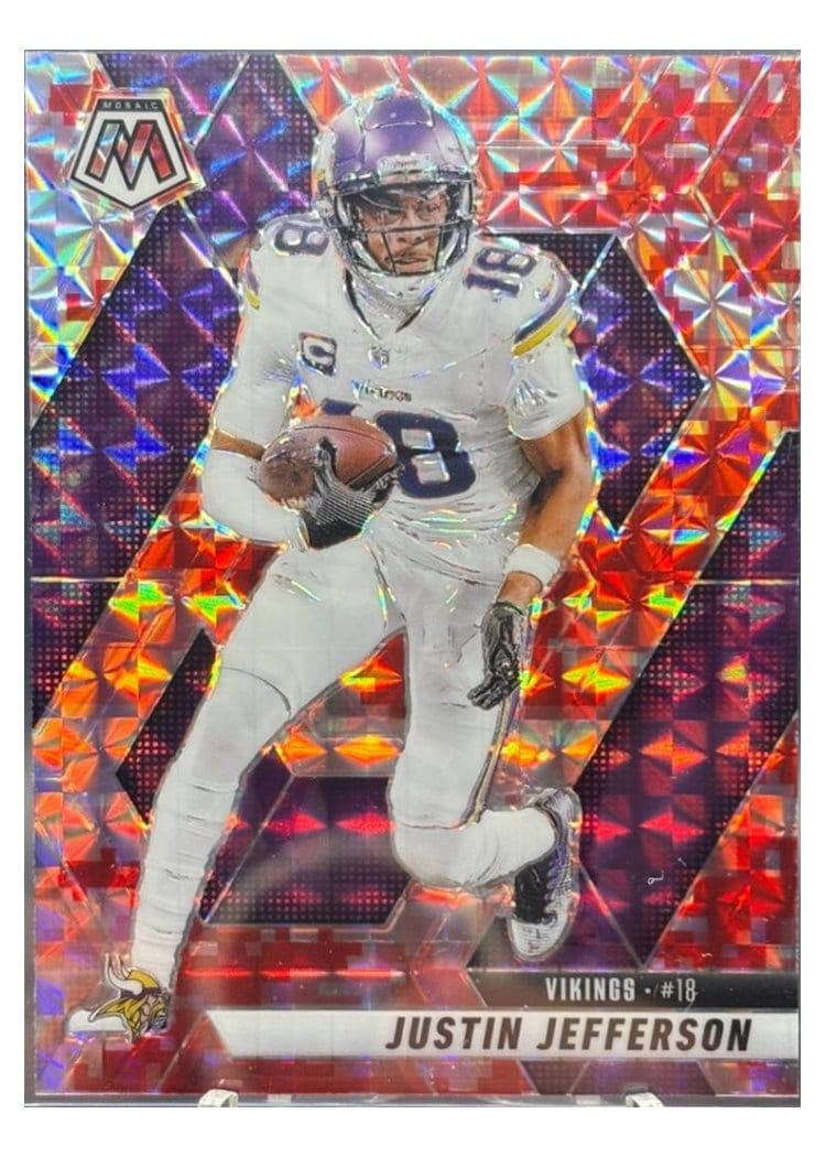 2025 Panini Mosaic Justin Jefferson #19 card