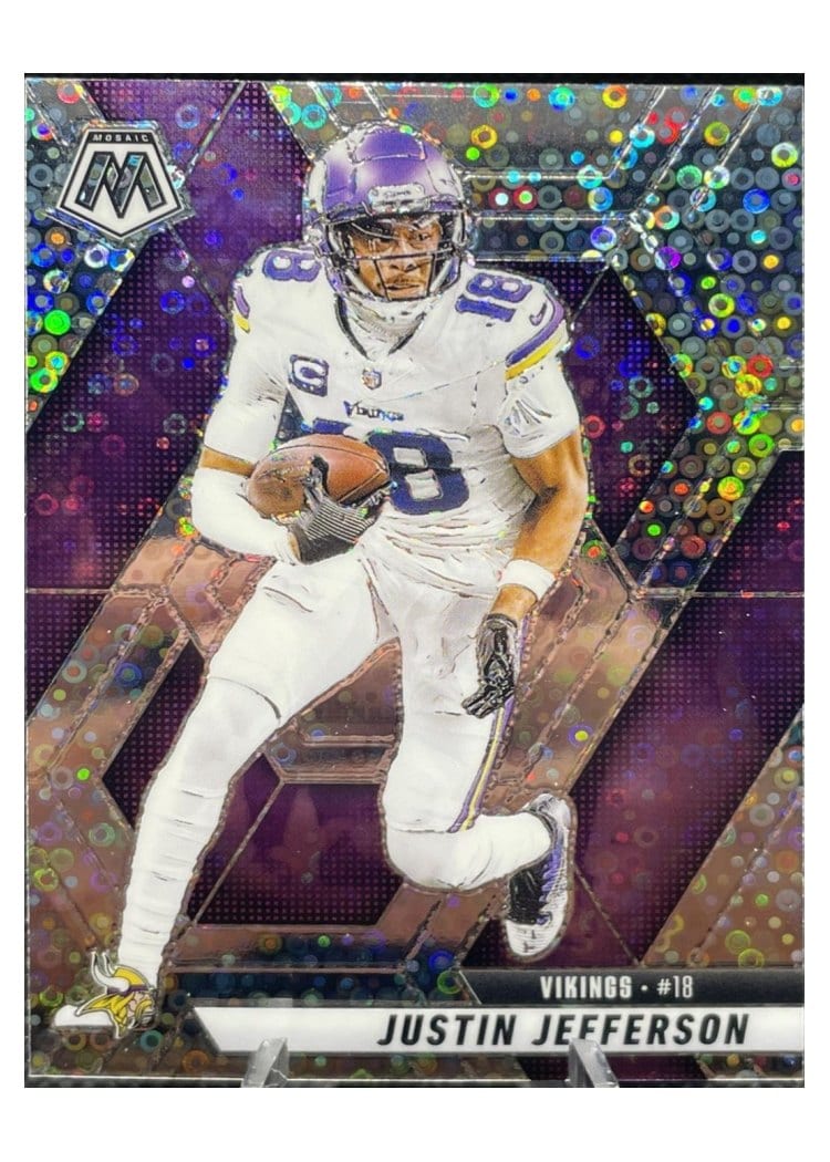 2025 Panini Mosaic Justin Jefferson #19 card