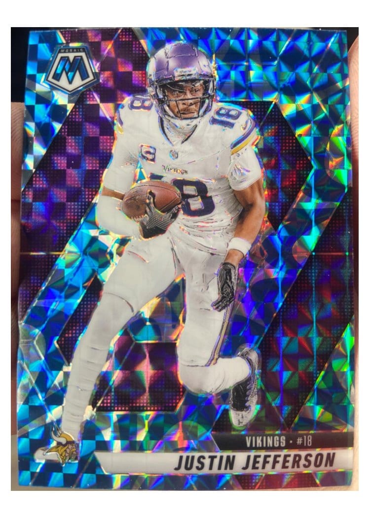 2025 Panini Mosaic Justin Jefferson #19 card