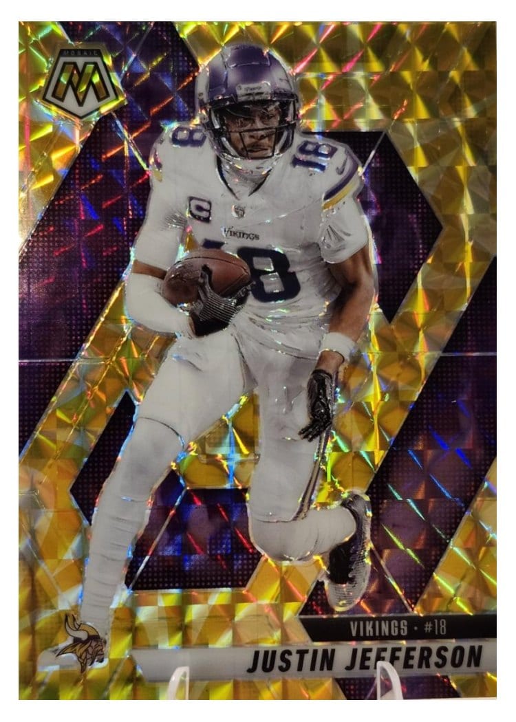 2025 Panini Mosaic Justin Jefferson #19 card