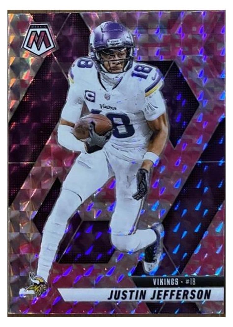 2025 Panini Mosaic Justin Jefferson #19 card