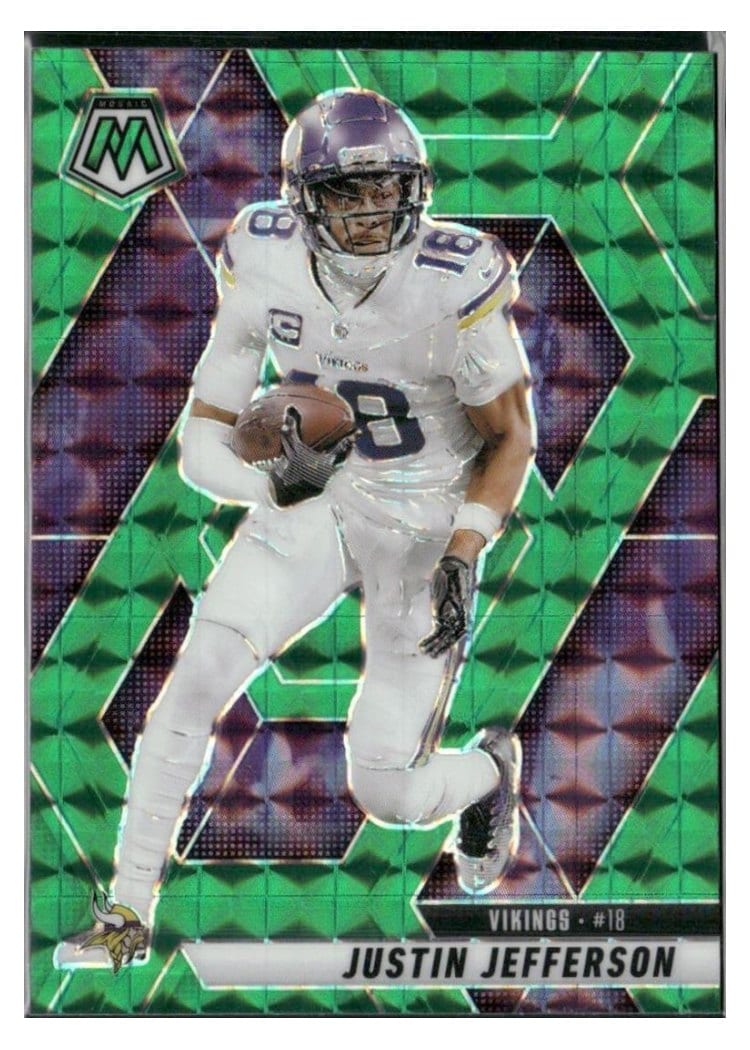 2025 Panini Mosaic Justin Jefferson #19 card