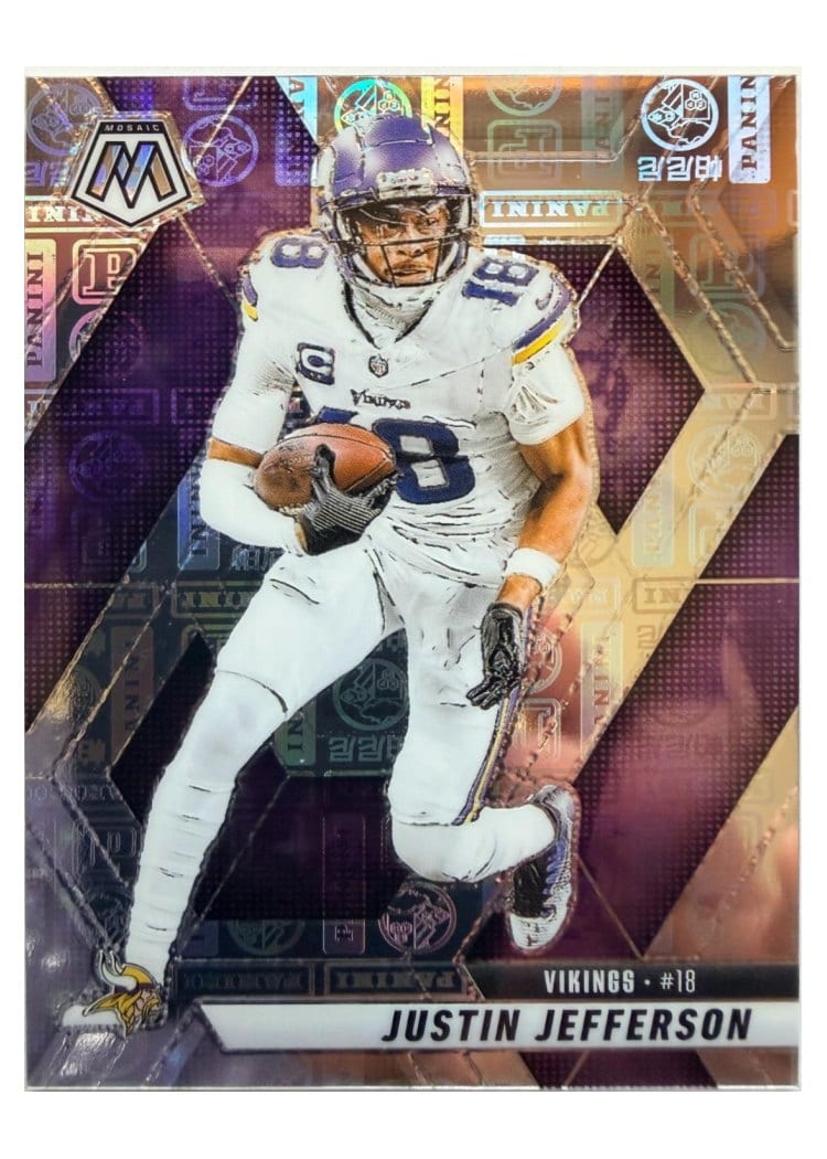2025 Panini Mosaic Justin Jefferson #19 card