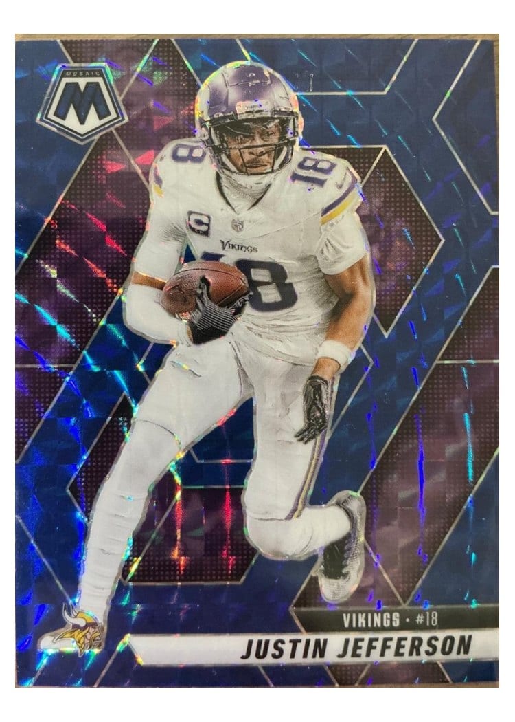 2025 Panini Mosaic Justin Jefferson #19 card