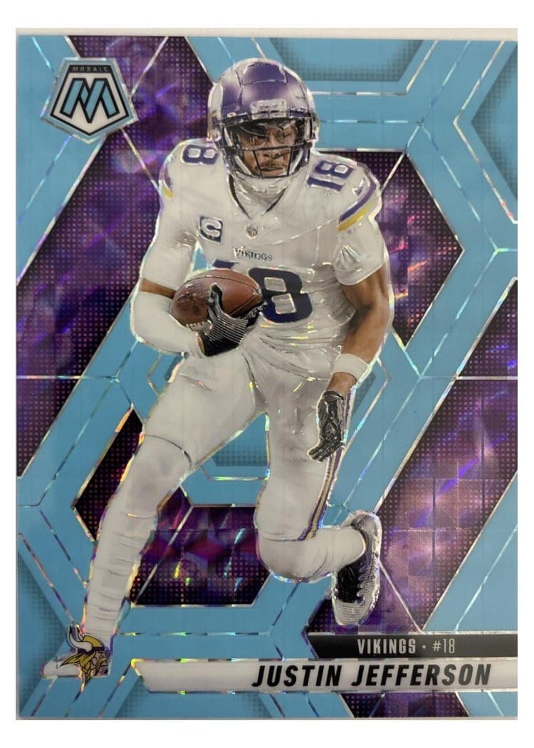 2025 Panini Mosaic Justin Jefferson #19 card