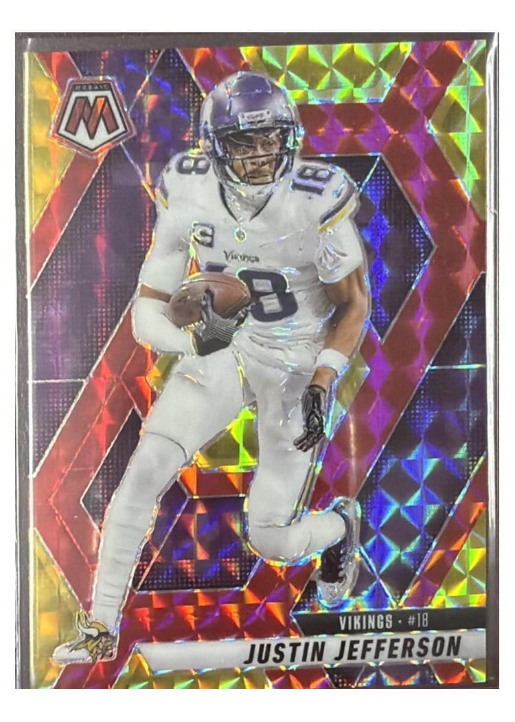 2025 Panini Mosaic Justin Jefferson #19 card