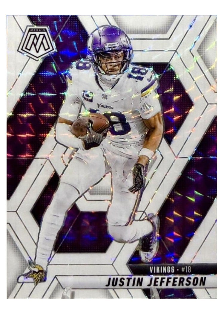 2025 Panini Mosaic Justin Jefferson #19 card