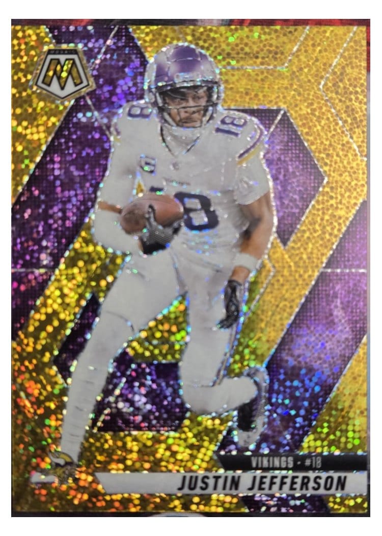 2025 Panini Mosaic Justin Jefferson #19 card