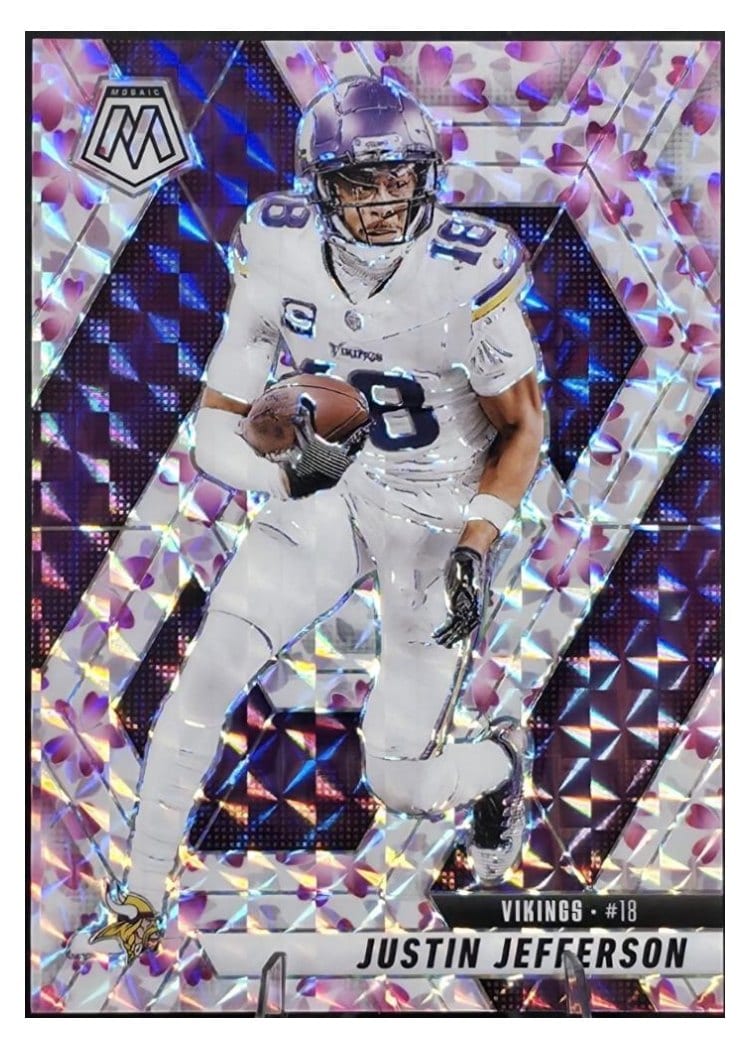 2025 Panini Mosaic Justin Jefferson #19 card