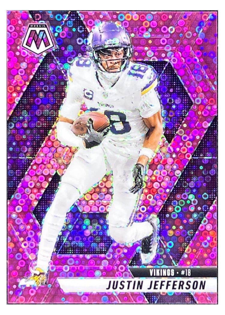 2025 Panini Mosaic Justin Jefferson #19 card