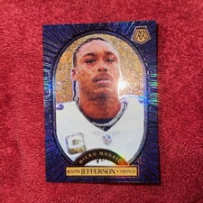 2025 Panini Mosaic Micro Mosaic Justin Jefferson #9 card