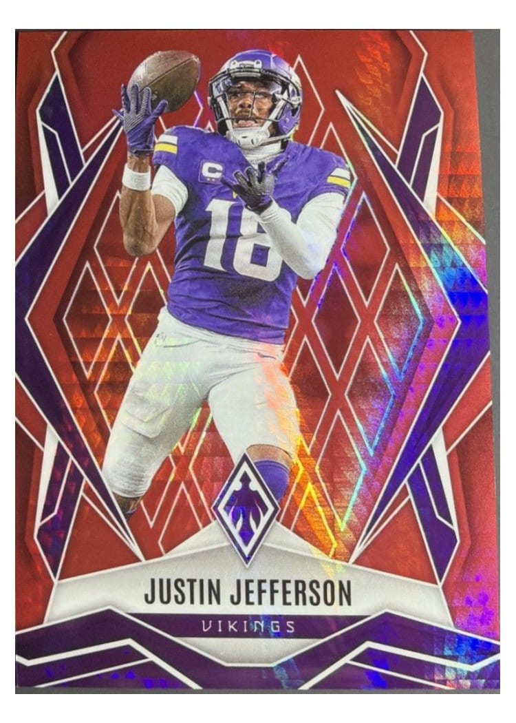 2025 Panini Phoenix Base Set Justin Jefferson #135 card