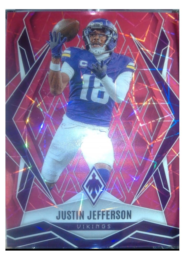 2025 Panini Phoenix Base Set Justin Jefferson #135 card