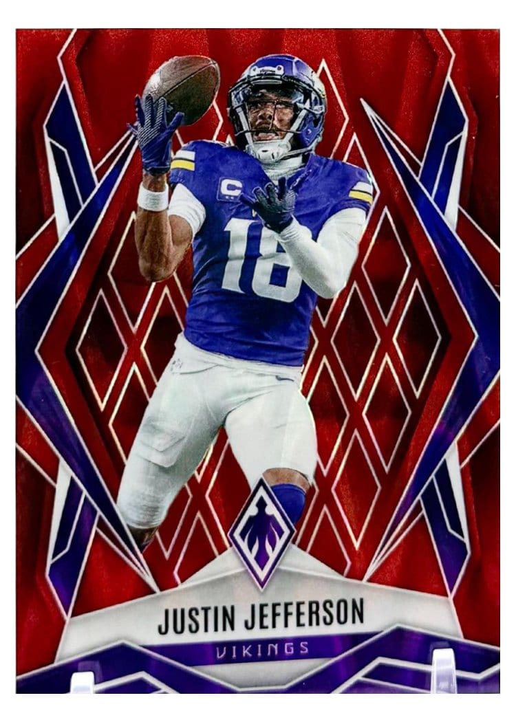 2025 Panini Phoenix Base Set Justin Jefferson #135 card