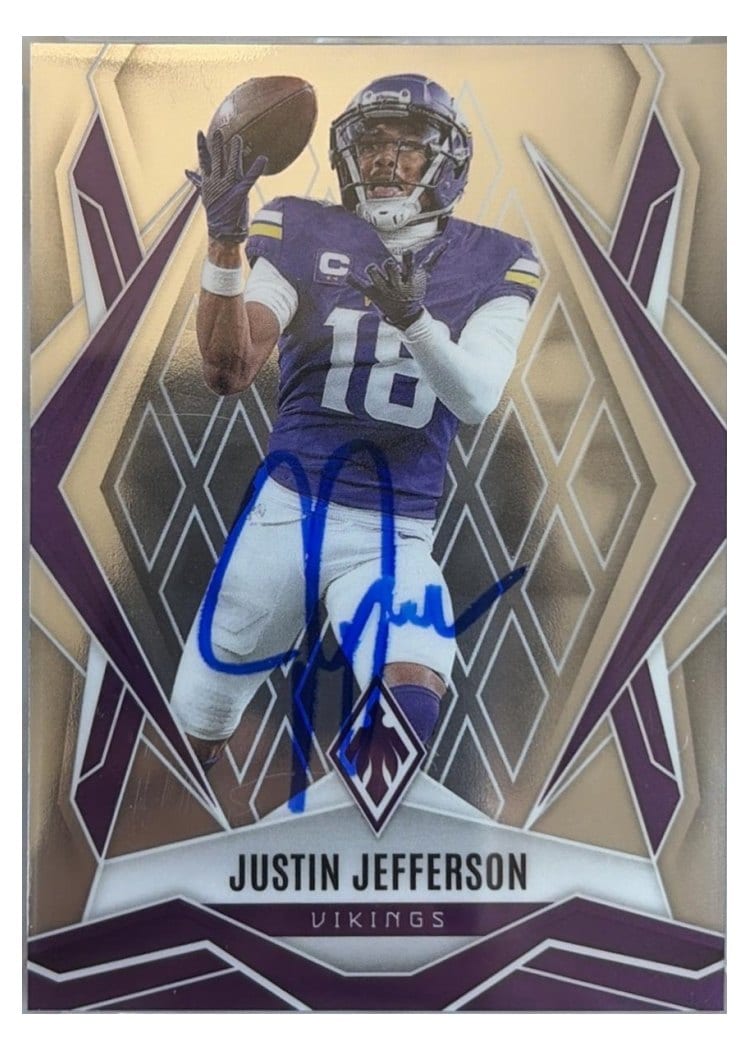 2025 Panini Phoenix Base Set Justin Jefferson #135 card