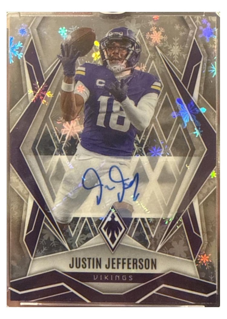 2025 Panini Phoenix Base Set Justin Jefferson #135 card