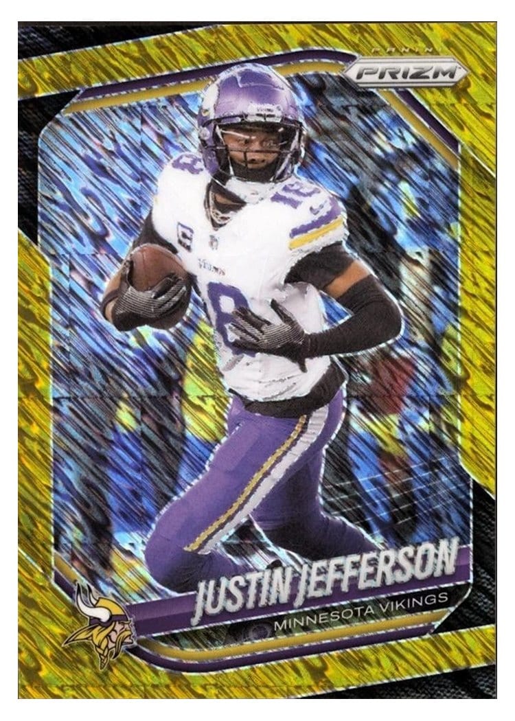 2025 Panini Prizm Base Set Justin Jefferson #81 card