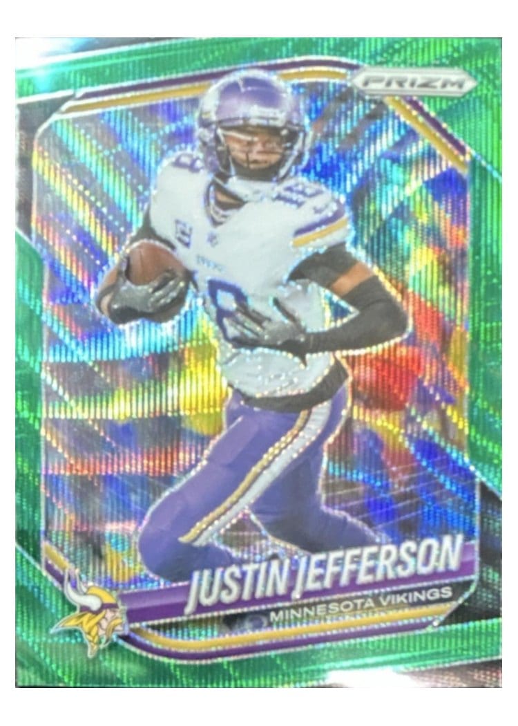 2025 Panini Prizm Base Set Justin Jefferson #81 card