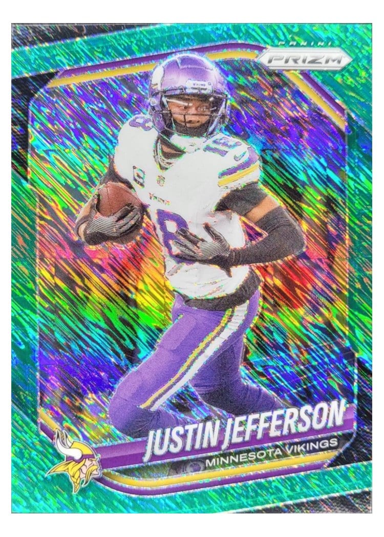 2025 Panini Prizm Base Set Justin Jefferson #81 card