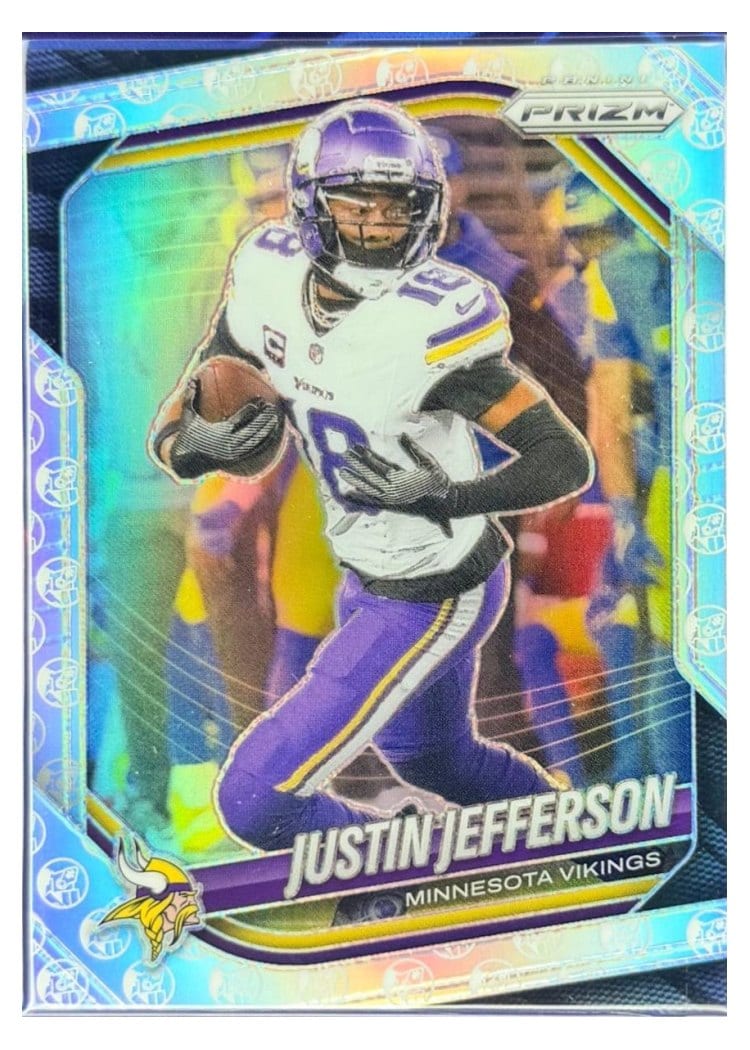 2025 Panini Prizm Base Set Justin Jefferson #81 card