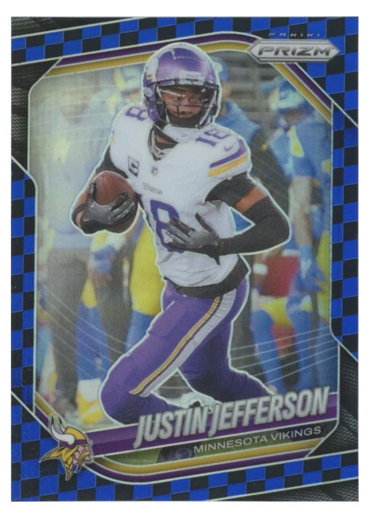 2025 Panini Prizm Base Set Justin Jefferson #81 card