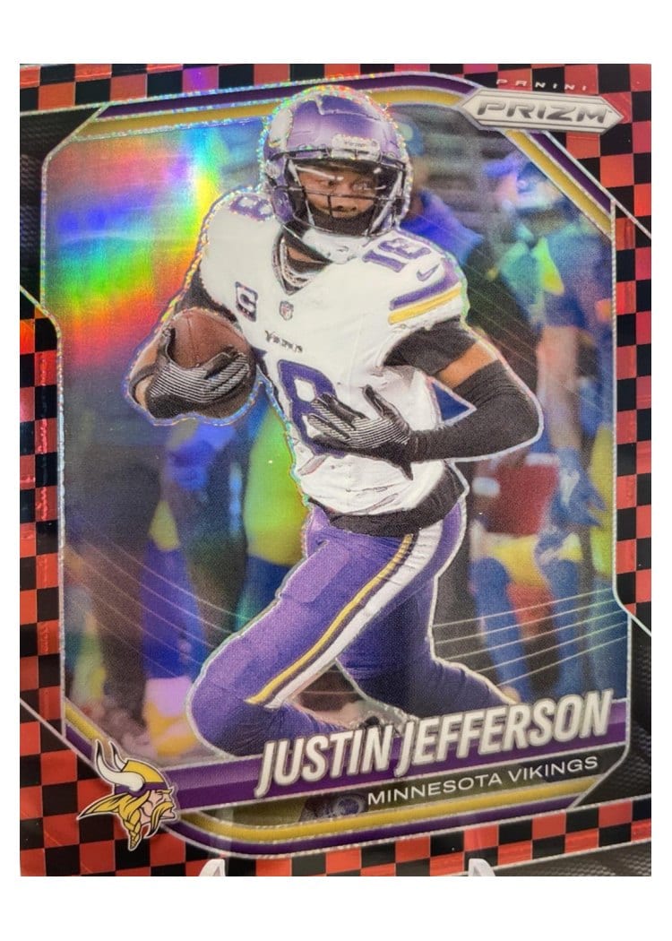 2025 Panini Prizm Base Set Justin Jefferson #81 card