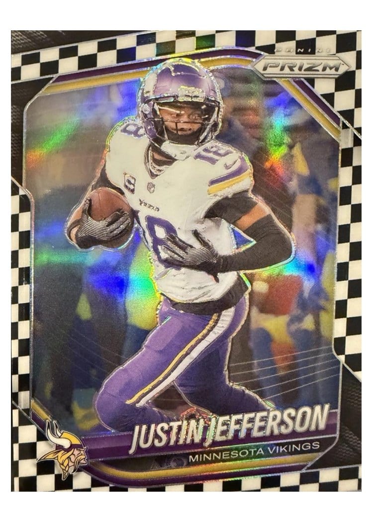 2025 Panini Prizm Base Set Justin Jefferson #81 card