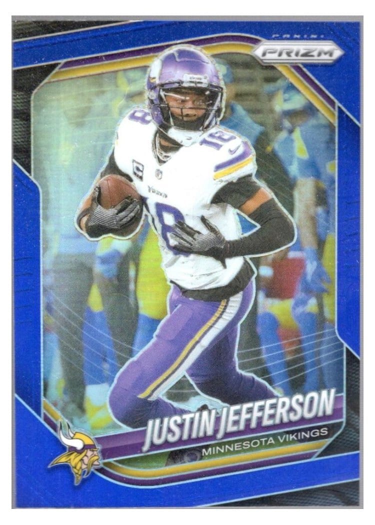 2025 Panini Prizm Base Set Justin Jefferson #81 card