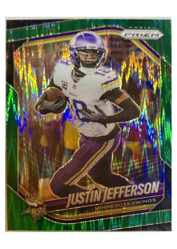 2025 Panini Prizm Base Set Justin Jefferson #81 card