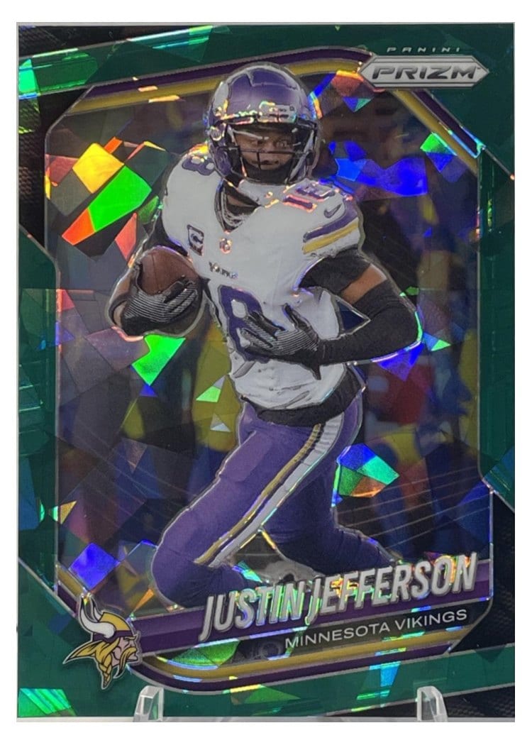 2025 Panini Prizm Base Set Justin Jefferson #81 card