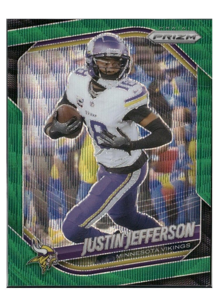 2025 Panini Prizm Base Set Justin Jefferson #81 card