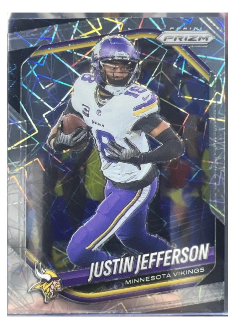 2025 Panini Prizm Base Set Justin Jefferson #81 card