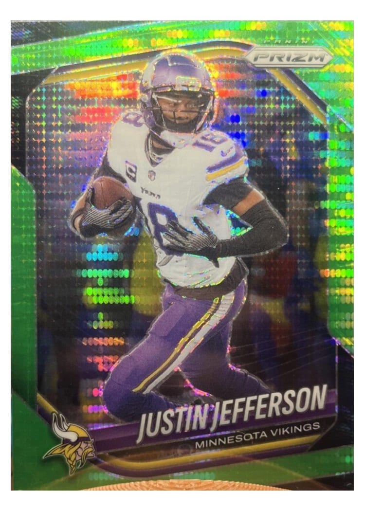 2025 Panini Prizm Base Set Justin Jefferson #81 card