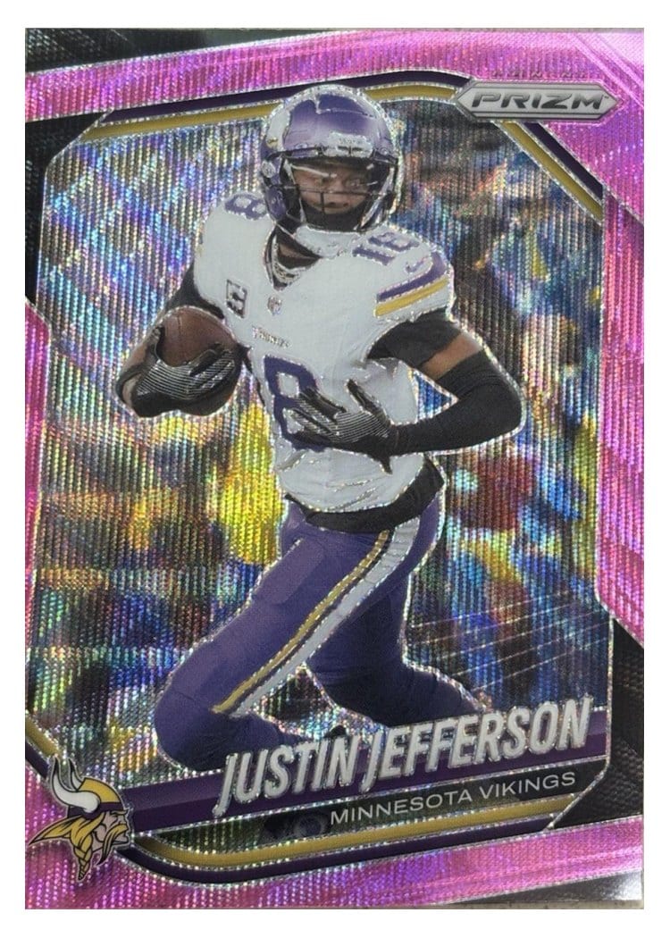 2025 Panini Prizm Base Set Justin Jefferson #81 card