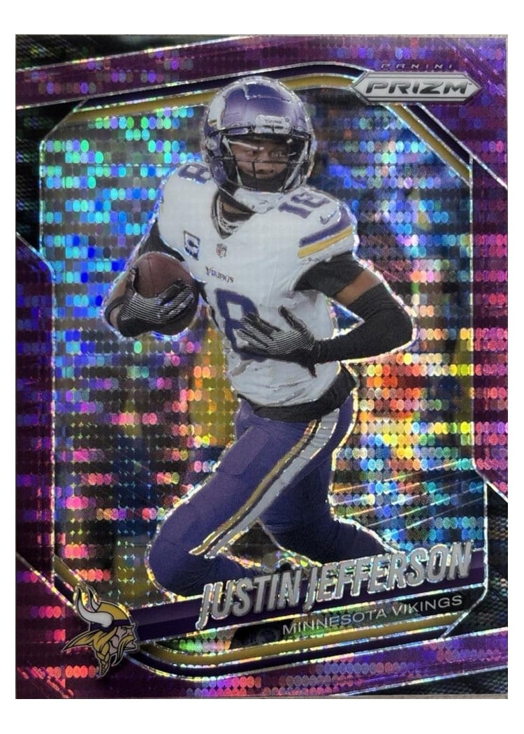 2025 Panini Prizm Base Set Justin Jefferson #81 card