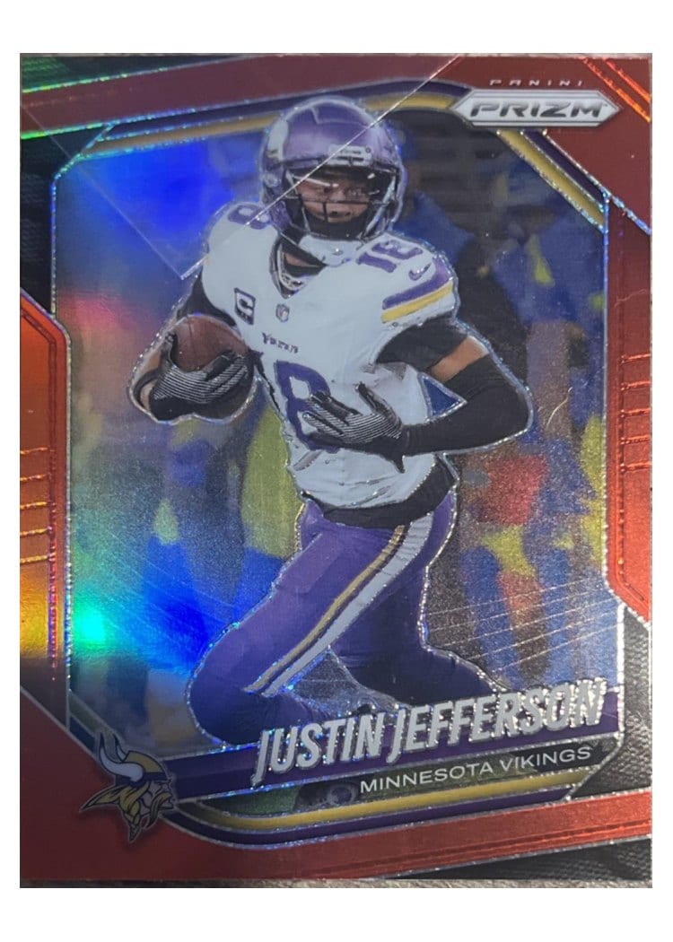 2025 Panini Prizm Base Set Justin Jefferson #81 card
