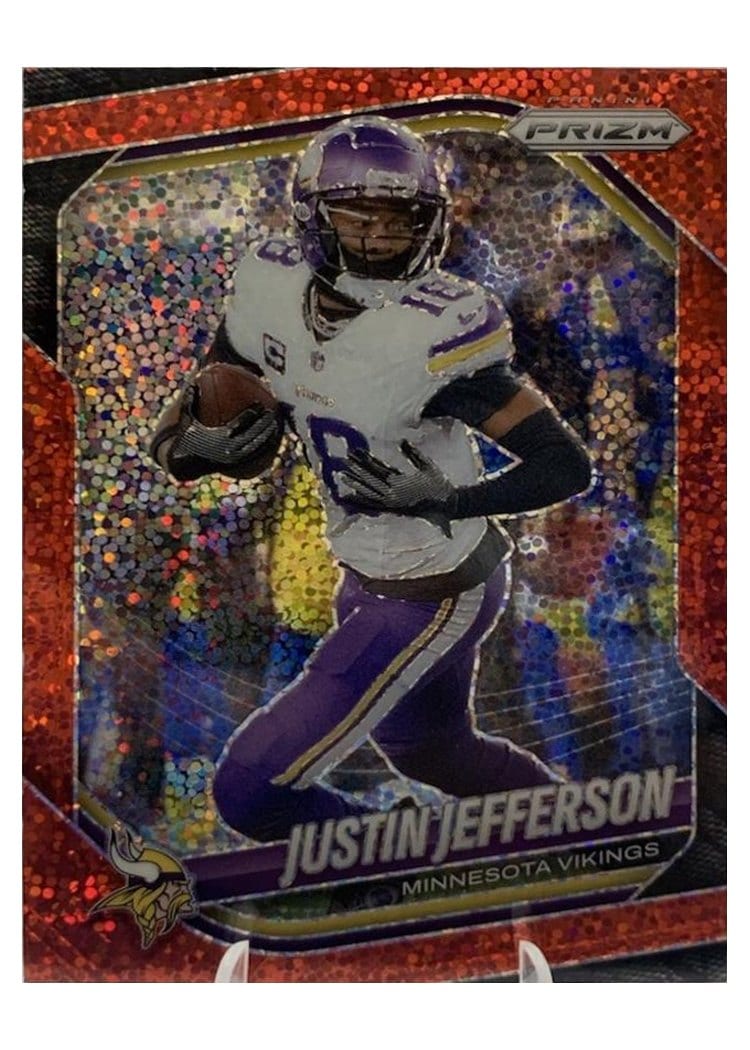 2025 Panini Prizm Base Set Justin Jefferson #81 card