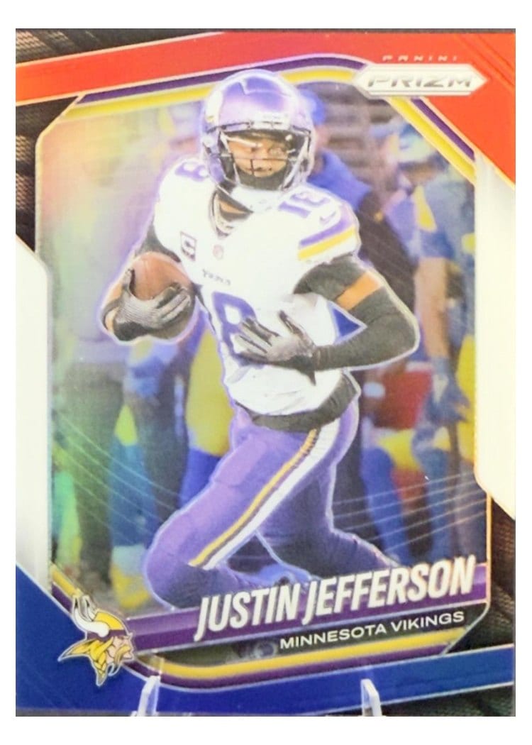 2025 Panini Prizm Base Set Justin Jefferson #81 card