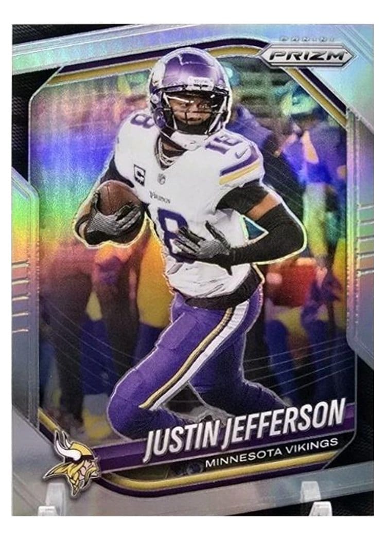 2025 Panini Prizm Base Set Justin Jefferson #81 card