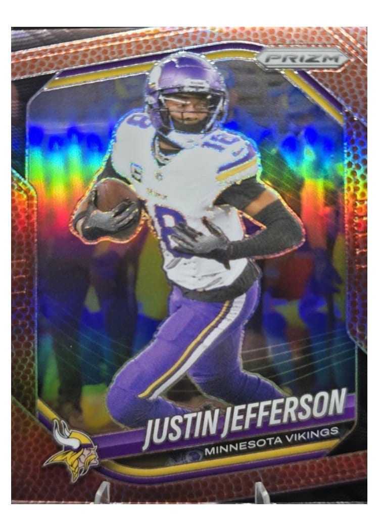 2025 Panini Prizm Base Set Justin Jefferson #81 card