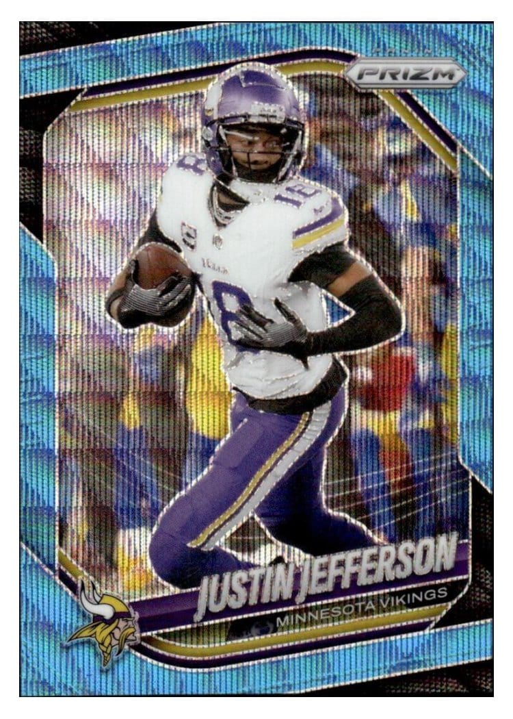 2025 Panini Prizm Base Set Justin Jefferson #81 card