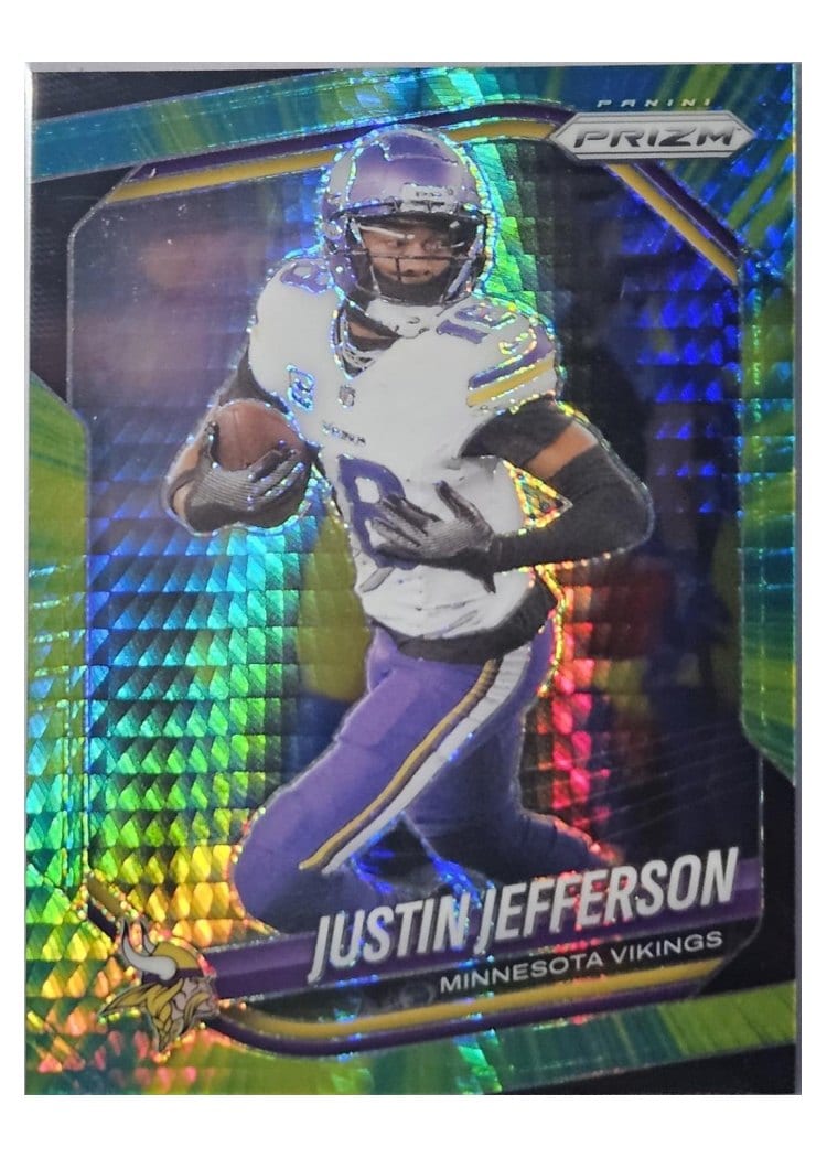 2025 Panini Prizm Base Set Justin Jefferson #81 card