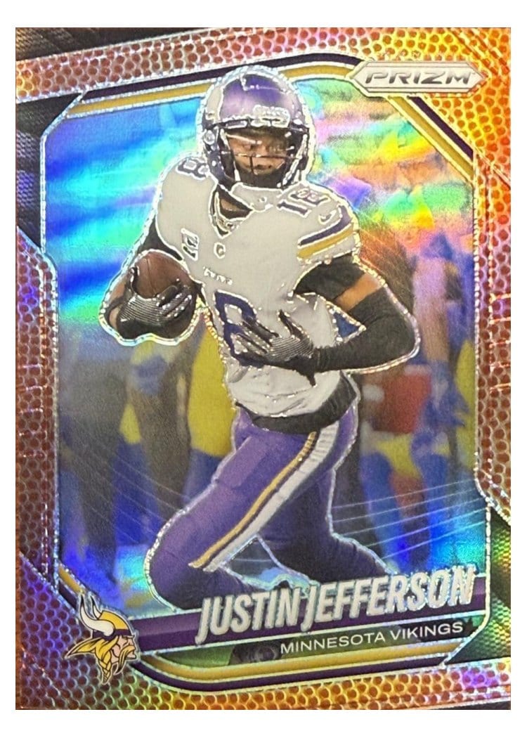 2025 Panini Prizm Base Set Justin Jefferson #81 card