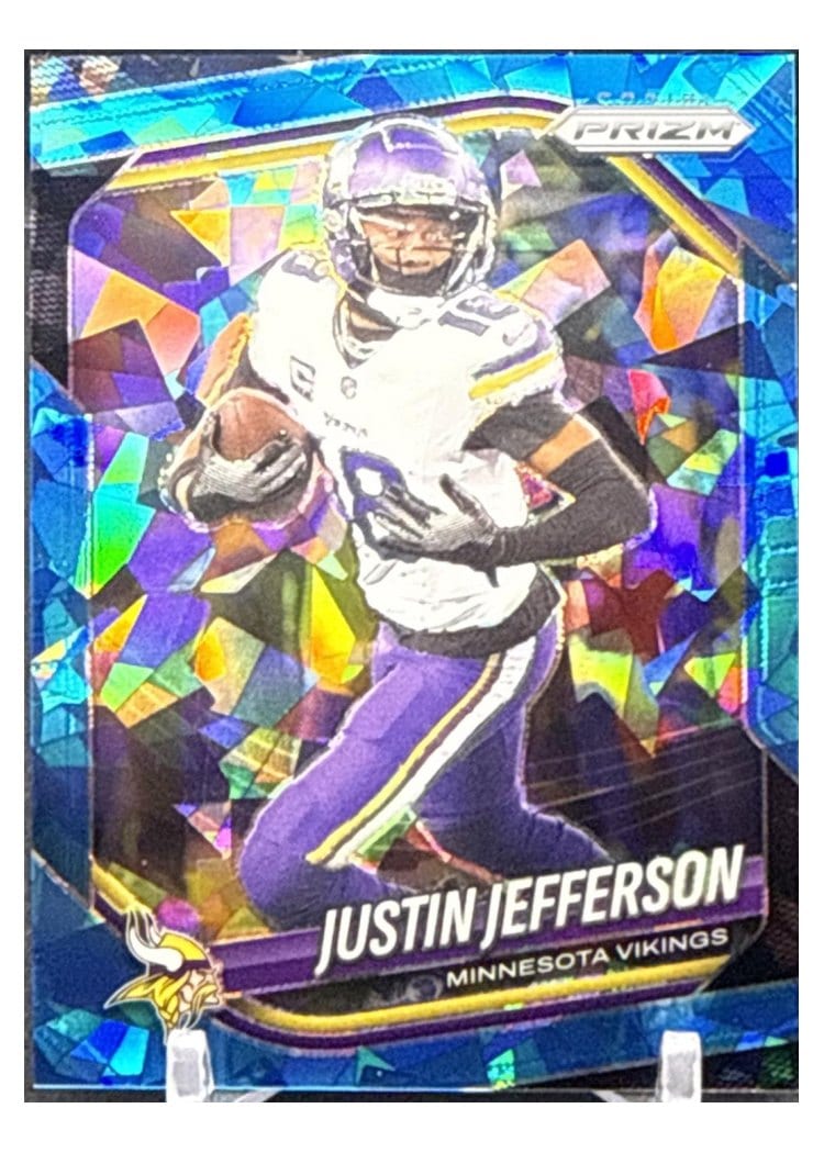 2025 Panini Prizm Base Set Justin Jefferson #81 card
