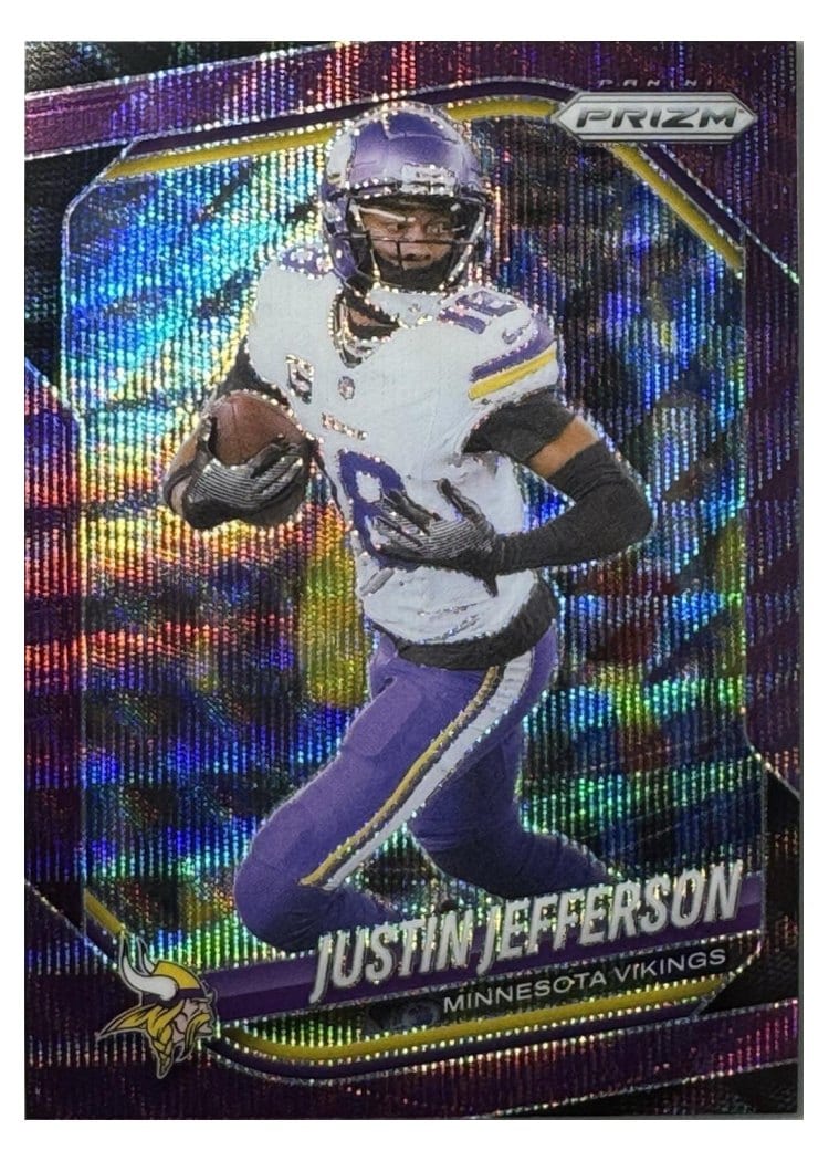 2025 Panini Prizm Base Set Justin Jefferson #81 card
