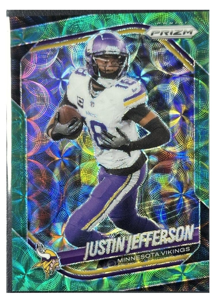 2025 Panini Prizm Base Set Justin Jefferson #81 card