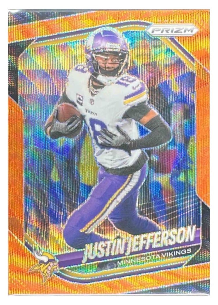 2025 Panini Prizm Base Set Justin Jefferson #81 card